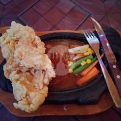 Chicken Steak Hot Plate (crispy)