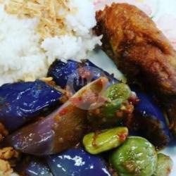 Paket Nasi Ayam Sambal Terong