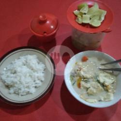 Sop Sapi Campur   Nasi Putih