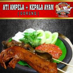 Kepala   Ati Ampela Goreng Ayam Kampung