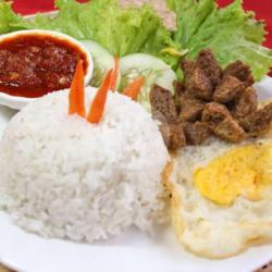 Nasi Telor Bakso