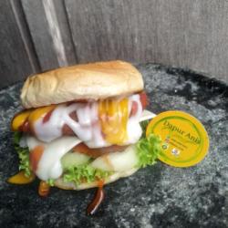 Burger Keju Telur