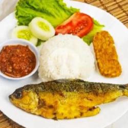 Sambelan Nasi Bandeng Goreng