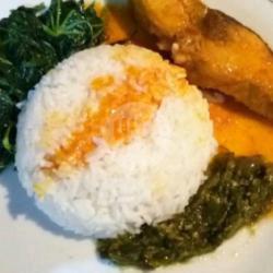 Nasi Rames Tongkol Asam Pedes