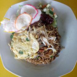 Nasi Goreng Ayam   Teri   Telor