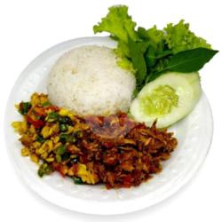 Sego Sambel Ayam Suwir