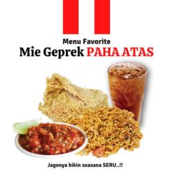 Mie Geprek Paha Atas