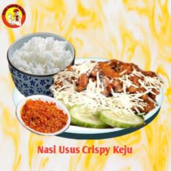 Nasi Usus Crispy Keju