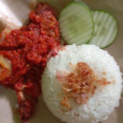 Ayam Sambal Balado   Nasi   Teh Obeng