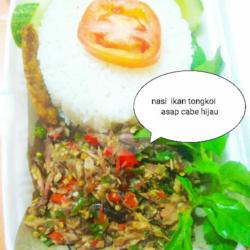 Ikan Suir Tongkol Asap   Nasi