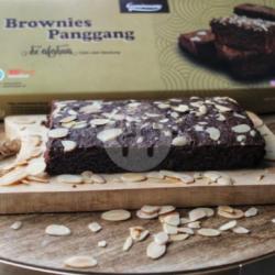 Brownies Panggang Almond