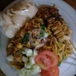 Paket Bakmie Goreng Telur Campur  2 Sate