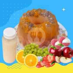 Mix Fruit Pudding D13   Vla Vanilla