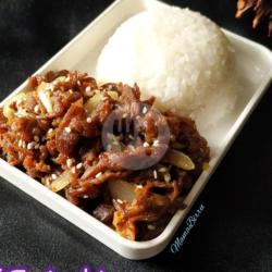 Beef Slice Teriyaki And Rice