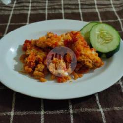 Geprek Chicken Strips Sambal Manis Pedas