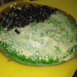 Martabak Manis Large Pandan Cream Cheese Oreo