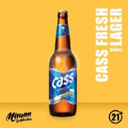 [21 ] Cass Fresh Lager Botol 640ml