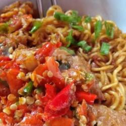 Indomie Ayam Geprek Raja Sambal Korek