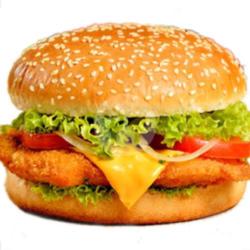 Burger Ayam   Keju