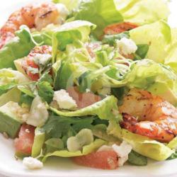 Grilled Shrimp Avocado Salad