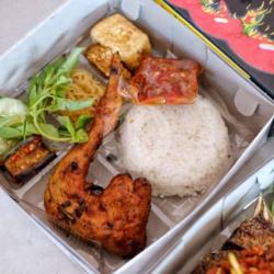 Paket Ayam Kampung Bakar Pedas