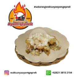 Ayam Geprek Keju Mozzarella