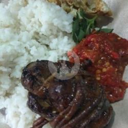Nasi   Rempela Ati Bakar