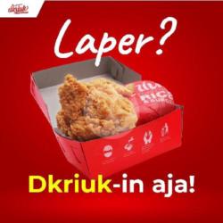 Paket Ayam Sayap Hot Spicy