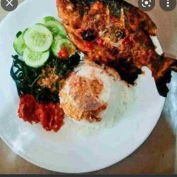 Nasi Bawal Bakar
