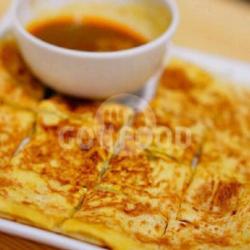 Roti Cane Telur Bawang Keju   Kuah Karee