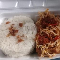 Nasi Pecak Pehu Tauge