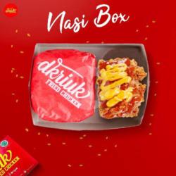 Paket Nasi Box Chicken Dkribo Cheese Sayap / Paha Bawah