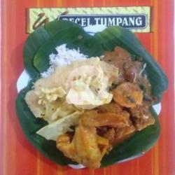 Nasi Pecel Ayam Kare