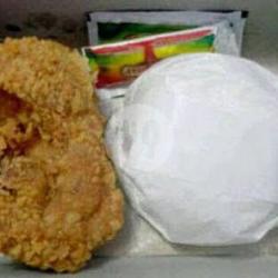 Paket Chiken Paha Atas   Nasi