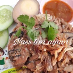 Nasi Tim Ayam Jamur