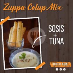 Zuppa Celup (sosis   Tuna)