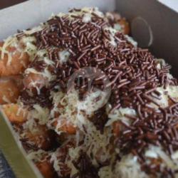Pisang Crispy Keju Coklat
