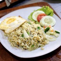 Nasi Hijau Teri Medan