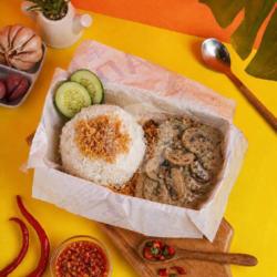 Ayam Bejeg Saos Mushroom