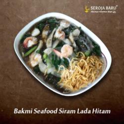 Bakmi Seafood Siram Lada Hitam