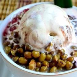 Es Kacang Hijau Campur Kacang Merah