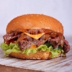 Slice Beef Burger Teriyaki