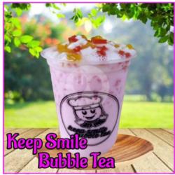 New!!! Taro Milktea (free Toping)