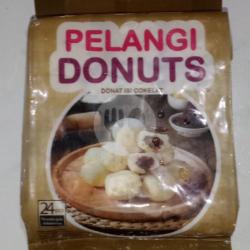 Donat Pelangi Coklat Isi 24 Pcs