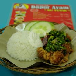 Nasi Ayam Geprek Crispy Paha Atas / Dada