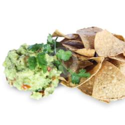 Guacamole And Corn Chips