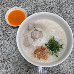 Bakso Sapi Gepeng (kwetiaw)