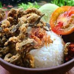 Nasi Belut Geprek