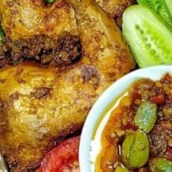 Ayam Broiler Goreng Sambal Pete