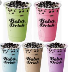 Boba Drink Vanilla